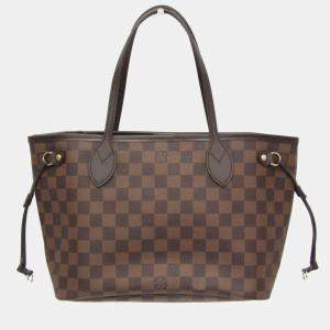 Louis Vuitton Damier Neverfull Pm Tote Bag Ebene