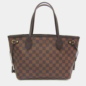 Louis Vuitton Damier Neverfull Pm Tote Bag Ebene