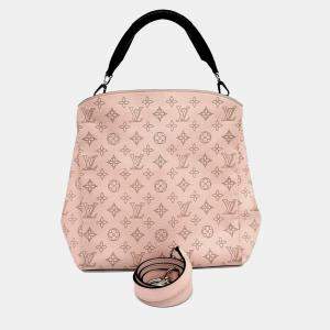 Louis Vuitton Pink Leather Mahina Babylon PM