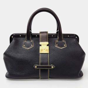 Louis Vuitton Black Leather Suhari Langeux PM