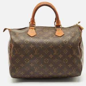 Pre Owned Louis Vuitton Monogram Canvas Speedy 30 Bag