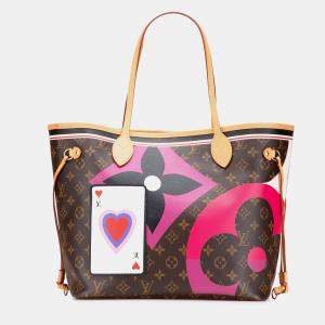 Louis Vuitton Brown Monogram Game On Neverfull MM