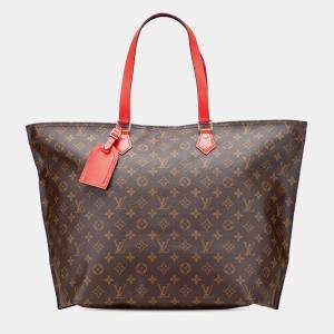 Pre Owned Louis Vuitton Brown Monogram All-In MM