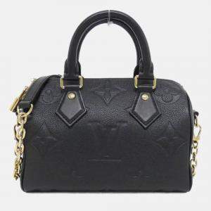 Louis Vuitton Speedy Bandouliere 20 Monogram Empreinte Boston Bag