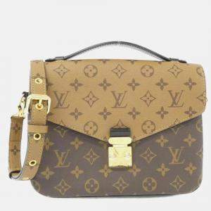 Louis Vuitton Pochette Metis MM Monogram Reverse Handbag