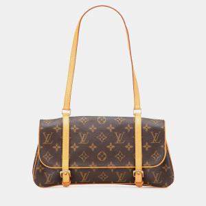 Pre Owned Louis Vuitton Brown Monogram Marelle Shoulder Bag