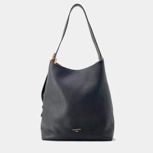 Louis Vuitton Lowkey Hobo MM Noir Grained Calf Leather Bag