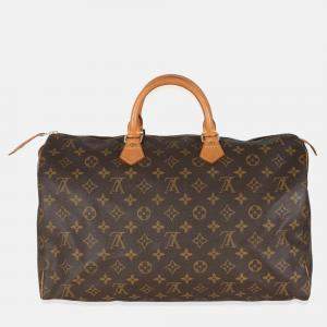 Louis Vuitton Monogram Canvas Speedy 40