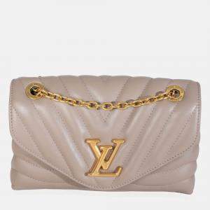Louis Vuitton Taupe Calf Leather New Wave Chain MM