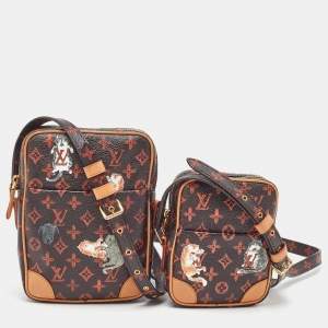 Louis Vuitton x Grace Coddington Catogram Paname Set Bag