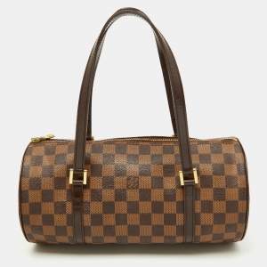 Pre Owned Louis Vuitton Damier Ebene Canvas Papillon 30 Bag