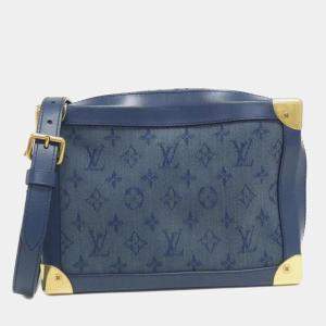 Louis Vuitton Monogram Denim Soft Trunk Shoulder Bag