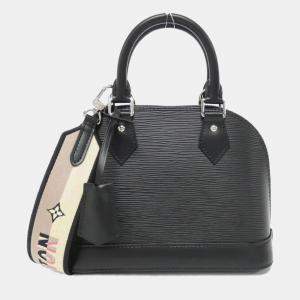Pre Owned Louis Vuitton Epi Alma Bb Handbag