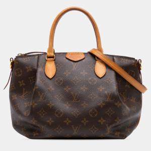 Pre Owned Louis Vuitton Brown Monogram Turenne PM