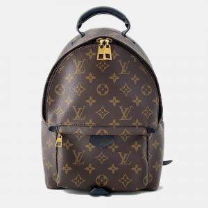 Louis Vuitton Palm Springs Backpack Noir Monogram Size PM 