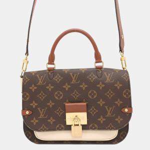 Pre Owned Louis Vuitton Vosillar Claim Monogram Calf Leather Size Pm