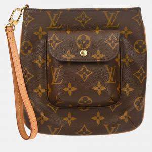 Pre Owned Louis Vuitton Partition Monogram Canvas Pouch