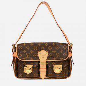 Louis Vuitton Brown Monogram Hudson PM Shoulder Bag