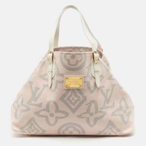 Louis Vuitton Pink Canvas Limited Edition Tahitienne Cabas GM Bag