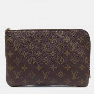 Louis Vuitton Brown Coated Canvas Etu Voyage PM Bag