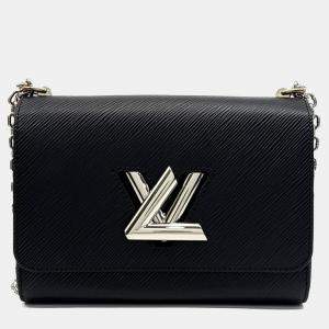 Pre Owned Louis Vuitton Black Epi Leather Epi Twist MM bag