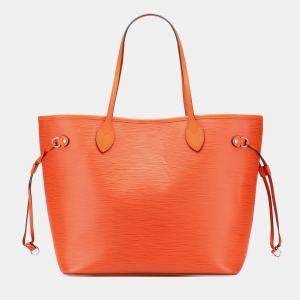 Louis Vuitton Orange Epi Neverfull MM
