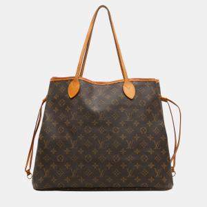 Louis Vuitton Brown Monogram Neverfull GM