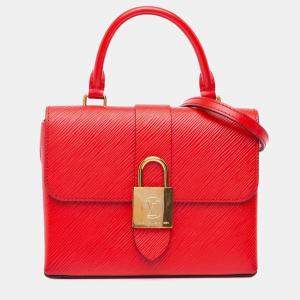 Pre Owned Louis Vuitton Red Epi Locky BB