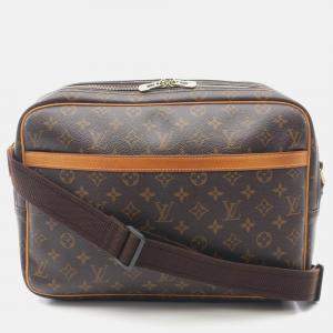 Pre Owned Louis Vuitton Reporter GM Cossbody Shoulder Bag  Monogram Canvas