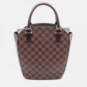 Pre Owned Louis Vuitton Saria Sauce Damier Ebene