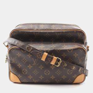 Pre Owned Louis Vuitton Nile Monogram Canvas Shoulder Bag