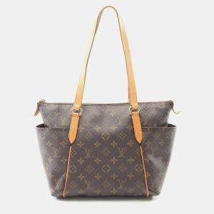Pre Owned Louis Vuitton Totally Pm Shoulder Tote Bag  Monogram Canvas Brown