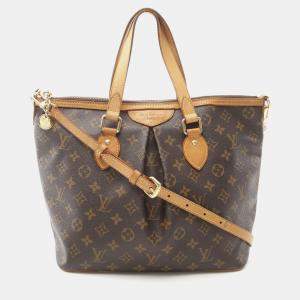 Pre Owned Louis Vuitton Palermo PM Monogram Canvas Shoulder Bag