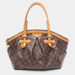 مملوكة مسبقًا Louis Vuitton Tivoli Gm Handbag  Monogram Canvas Leather Brown