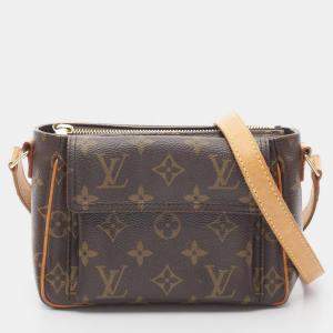 Pre Owned Louis Vuitton Viva Cite Pm Crossbody Shoulder Bag Monogram Canvas