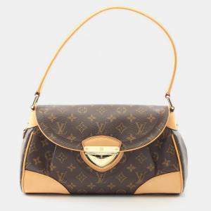Pre Owned Louis Vuitton Beverly Mm Shoulder Handbag  Monogram