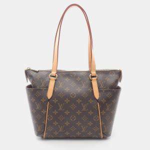 Pre Owned Louis Vuitton Totally PM Brown Monogram Canvas Shoulder Bag