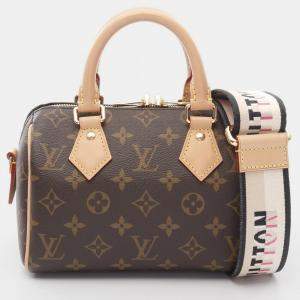 مملوكة مسبقًا Louis Vuitton Speedy Bandoulière 20 Monogram Brown Shoulder Handbag