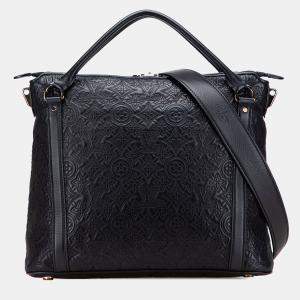 Pre Owned Louis Vuitton Black Monogram Antheia Ixia MM