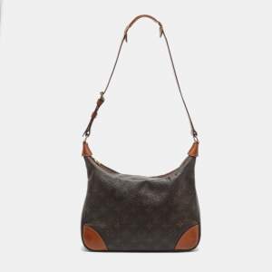 Pre Owned Louis Vuitton Monogram Canvas Boulogne Bag