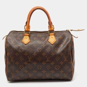 Pre Owned Louis Vuitton Monogram Canvas Speedy 30 Bag