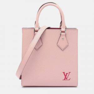 Pre Owned Louis Vuitton Pink Epi Sac Plat BB