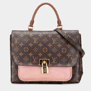 Pre Owned Louis Vuitton Brown Monogram Marignan