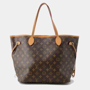 مملوكة مسبقًا Louis Vuitton Neverfull Beige Monogram Size Mm