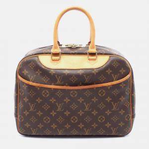 Pre Owned Louis Vuitton Deauville Bowling Vanity Monogram
