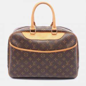 Pre Owned Louis Vuitton Deauville Bowling Vanity Monogram