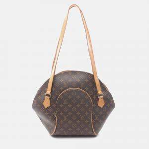 Pre Owned Louis Vuitton Ellipse Shopping Shoulder Bag M51128 Monogram Canvas Used Women Lv