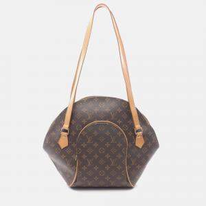 Pre Owned Louis Vuitton Ellipse Shopping Shoulder Bag M51128 Monogram Canvas Used Women Lv