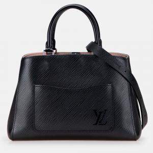 Pre Owned Louis Vuitton Black Epi Marelle Satchel