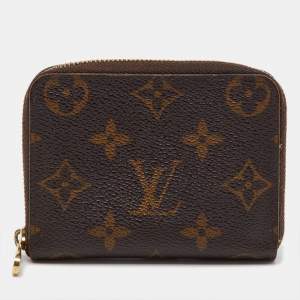 Pre Owned Louis Vuitton Monogram Canvas Zippy Coin Purse